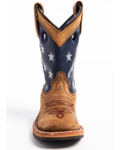 Cody James Boys' USA Flag Western Boots - Broad Square Toe -Cowboy Pradise 2000253465 200 P4