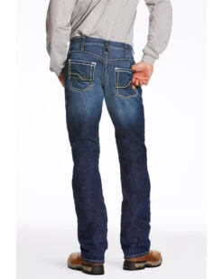 Ariat Men's FR M5 Slim DuraStretch Truckee Stackable Straight Leg Jeans