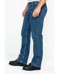 Wrangler Retro Men's FR Advanced Comfort Slim Bootcut Work Jeans  -Cowboy Pradise 2000274770 400 P3