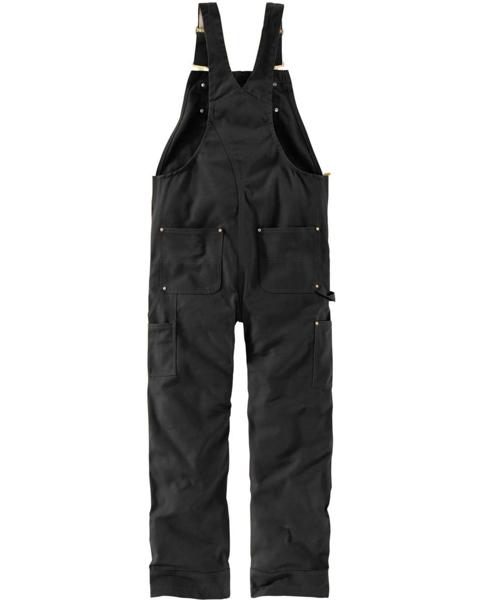 Carhartt Men's Duck Bib Work Overalls 2 Carhartt Men's Duck Bib Work Overalls - Image 2
