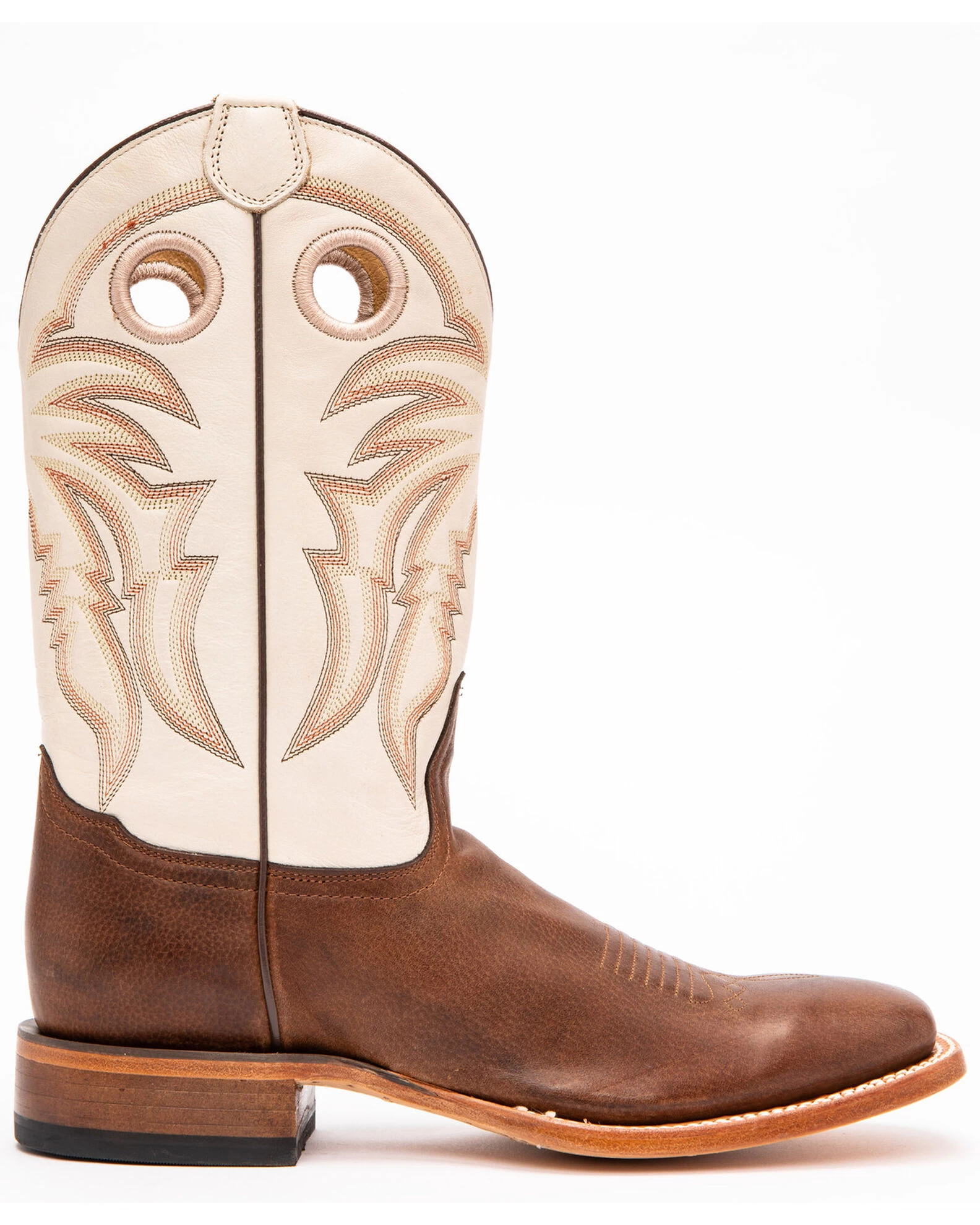 Cody James Men's Leather Western Boots - Broad Square Toe 2 Cody James Men's Leather Western Boots - Broad Square Toe - Image 2