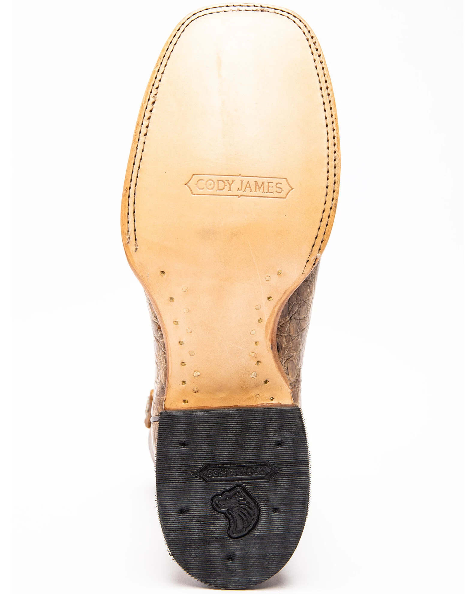 Cody James Men's Caiman Belly Western Boots - Broad Square Toe 8 Cody James Men's Caiman Belly Western Boots - Broad Square Toe - Image 8
