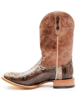Cody James Men's Exotic Python Western Boots - Broad Square Toe -Cowboy Pradise 2000276397 936 P3