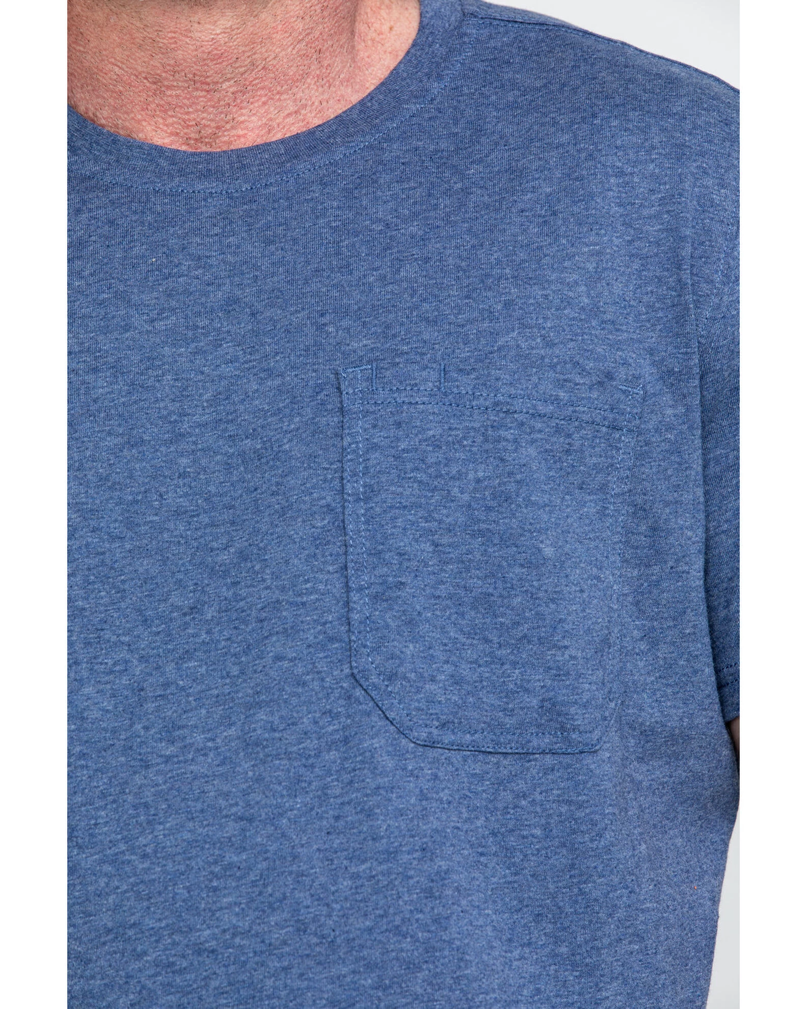 Hawx Men's Pocket Crew Short Sleeve Work T-Shirt 4 Hawx Men's Pocket Crew Short Sleeve Work T-Shirt - Image 4