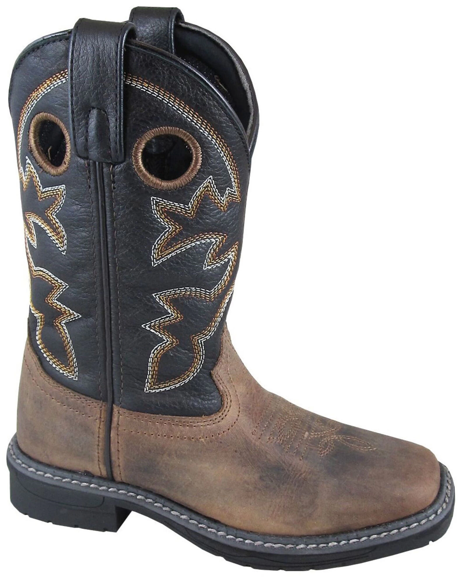 Smoky Mountain Boys' Stampede Western Boots - Square Toe 1 Smoky Mountain Boys' Stampede Western Boots - Square Toe