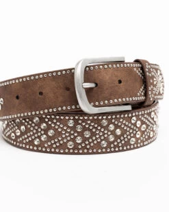 Shyanne Women's Brown Tempt To Shine Belt -Cowboy Pradise 2000279376 200 P3