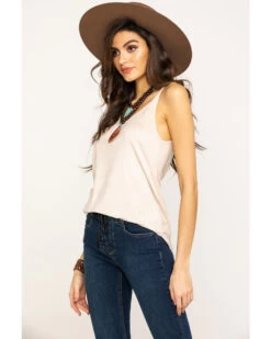 Shyanne Women's Faux Suede Cami 8 Shyanne Women's Faux Suede Cami -Cowboy Pradise 2000280258 280 P3