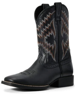 Ariat Boys' Tycoon Bear Western Boots - Broad Square Toe