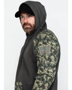 Ariat Men's FR Durastretch Camo Patriot Work Hooded Sweatshirt 10 Ariat Men's FR Durastretch Camo Patriot Work Hooded Sweatshirt -Cowboy Pradise 2000281950 340 P5