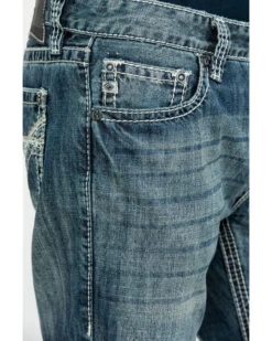 Rock & Roll Denim Men's Pistol Med Bootcut Jeans 9 Rock & Roll Denim Men's Pistol Med Bootcut Jeans -Cowboy Pradise 2000283476 400 P4