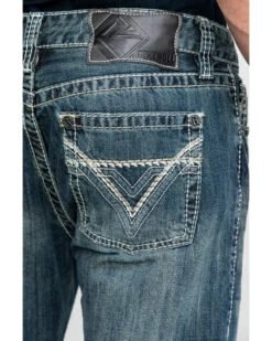 Rock & Roll Denim Men's Pistol Med Bootcut Jeans 10 Rock & Roll Denim Men's Pistol Med Bootcut Jeans -Cowboy Pradise 2000283476 400 P5