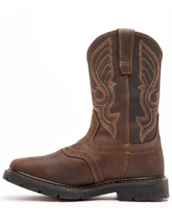 Cody James Men's Saddle Waterproof Western Work Boots - Soft Toe -Cowboy Pradise 2000283491 201 P3