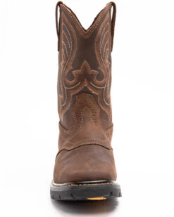 Cody James Men's Saddle Waterproof Western Work Boots - Soft Toe -Cowboy Pradise 2000283491 201 P4