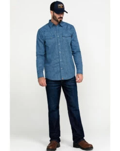 Cody James Men's FR Millikin Dark Slim Bootcut Work Jeans  -Cowboy Pradise 2000284547 402 P6