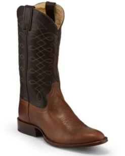 Tony Lama Men's Patron Fossil Western Boots - Round Toe