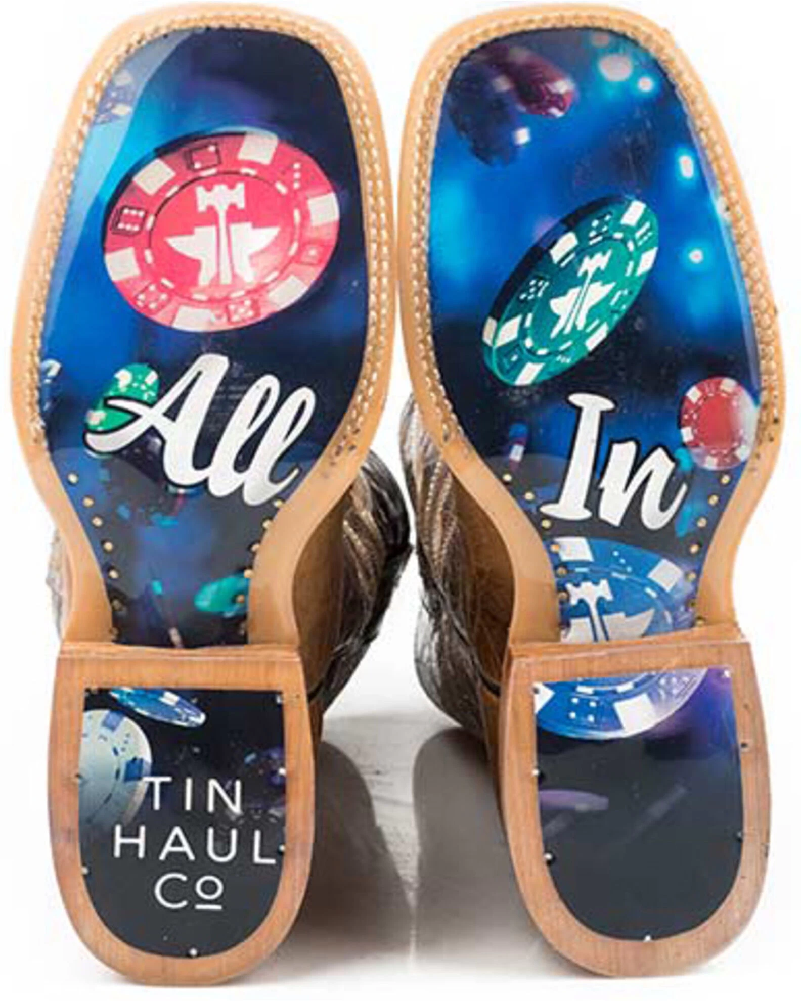 Tin Haul Men's High Roller Western Boots - Broad Square Toe 2 Tin Haul Men's High Roller Western Boots - Broad Square Toe - Image 2