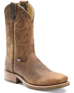 Double H Men's Anton Western Work Boots - Steel Toe