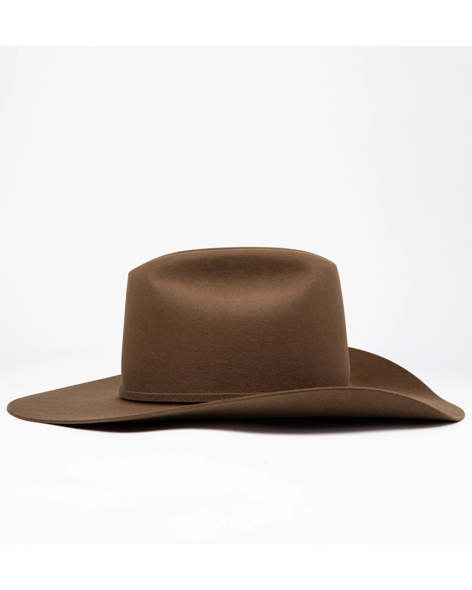 Rodeo King Men's 5X Fur Felt Top Hand Belly Western Hat 3 Rodeo King Men's 5X Fur Felt Top Hand Belly Western Hat - Image 3