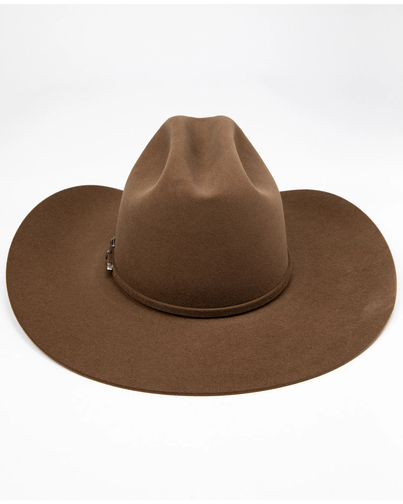 Rodeo King Men's 5X Fur Felt Top Hand Belly Western Hat 5 Rodeo King Men's 5X Fur Felt Top Hand Belly Western Hat - Image 5