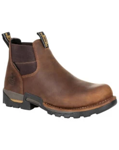 Georgia Boot Men's Eagle One Waterproof Chelsea Work Boots - Soft Toe