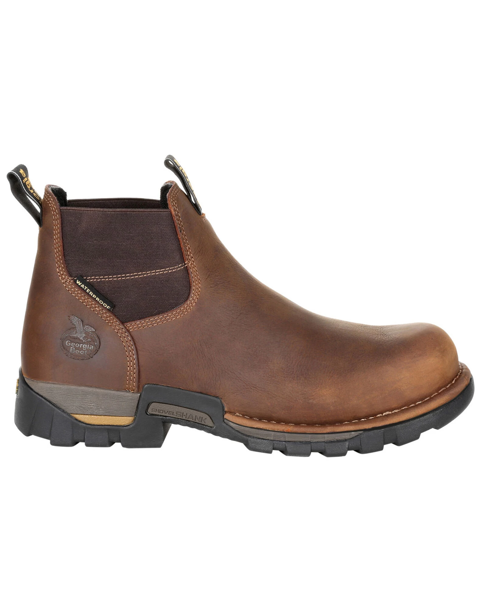 Georgia Boot Men's Eagle One Waterproof Chelsea Work Boots - Soft Toe 2 Georgia Boot Men's Eagle One Waterproof Chelsea Work Boots - Soft Toe - Image 2