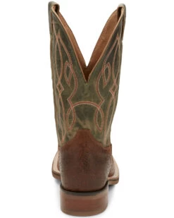 Tony Lama Men's Landgrab Brown Western Boots - Broad Square Toe 10 Tony Lama Men's Landgrab Brown Western Boots - Broad Square Toe -Cowboy Pradise 2000293428 200 P4
