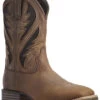 Ariat Men's Hybrid VentTEK Distressed Western Performance Boots - Broad Square Toe