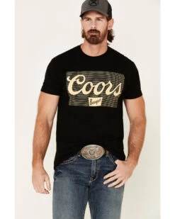 Brew City Beer Gear Men's Vintage Coors Short Sleeve Graphic T-Shirt 