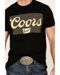 Brew City Beer Gear Men's Vintage Coors Short Sleeve Graphic T-Shirt 7 Brew City Beer Gear Men's Vintage Coors Short Sleeve Graphic T-Shirt -Cowboy Pradise 2000295800 001 P3