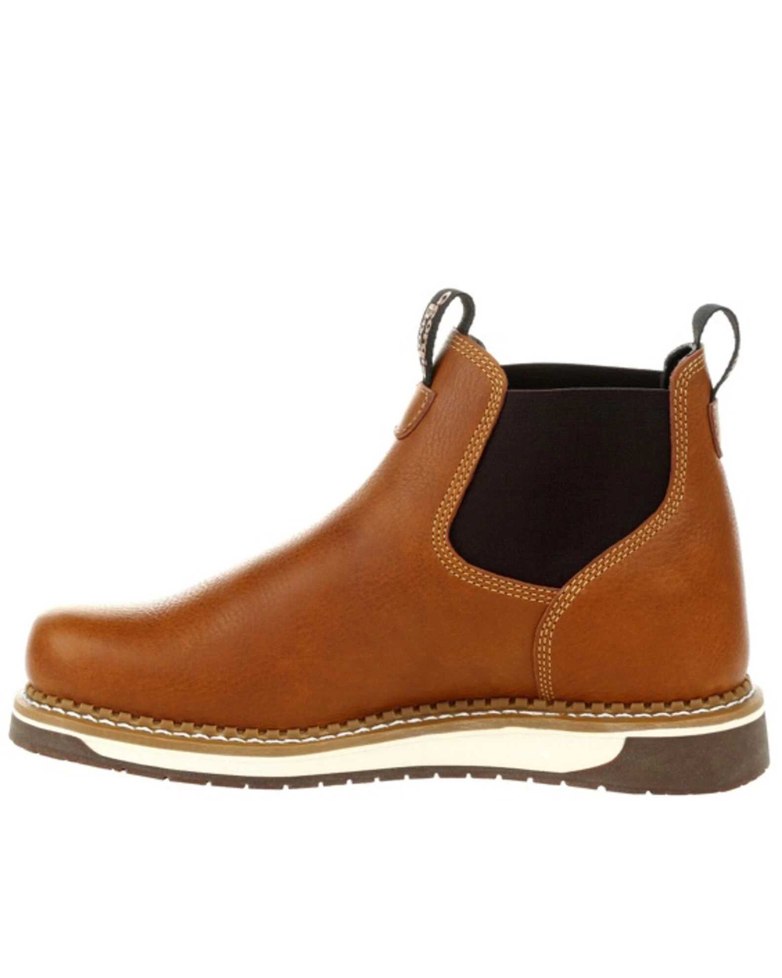 Georgia Boot Men's AMP LT Wedge Chelsea Work Boots - Soft Toe 3 Georgia Boot Men's AMP LT Wedge Chelsea Work Boots - Soft Toe - Image 3