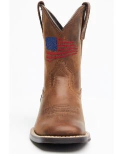 Ariat Boys' American Pride Western Boots - Square Toe -Cowboy Pradise 2000320900 200 P4