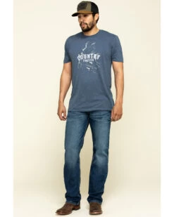 Ariat Men's M7 Rocker Summit Dark Stretch Stackable Slim Straight Jeans 11 Ariat Men's M7 Rocker Summit Dark Stretch Stackable Slim Straight Jeans -Cowboy Pradise 2000322092 402 P6