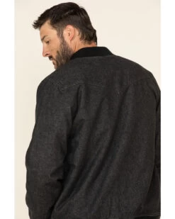 Moonshine Spirit Men's Steal Bomber Sherpa-Lined Jacket  -Cowboy Pradise 2000325382 001 P4