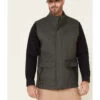 Hawx Men's Dark Gray Tejon Insulated Stretch Zip-Front Work Vest 