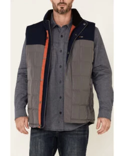 Hawx Men's Gray Colorblock Whistler Insulated Work Vest 7 Hawx Men's Gray Colorblock Whistler Insulated Work Vest -Cowboy Pradise 2000327324 020 P3