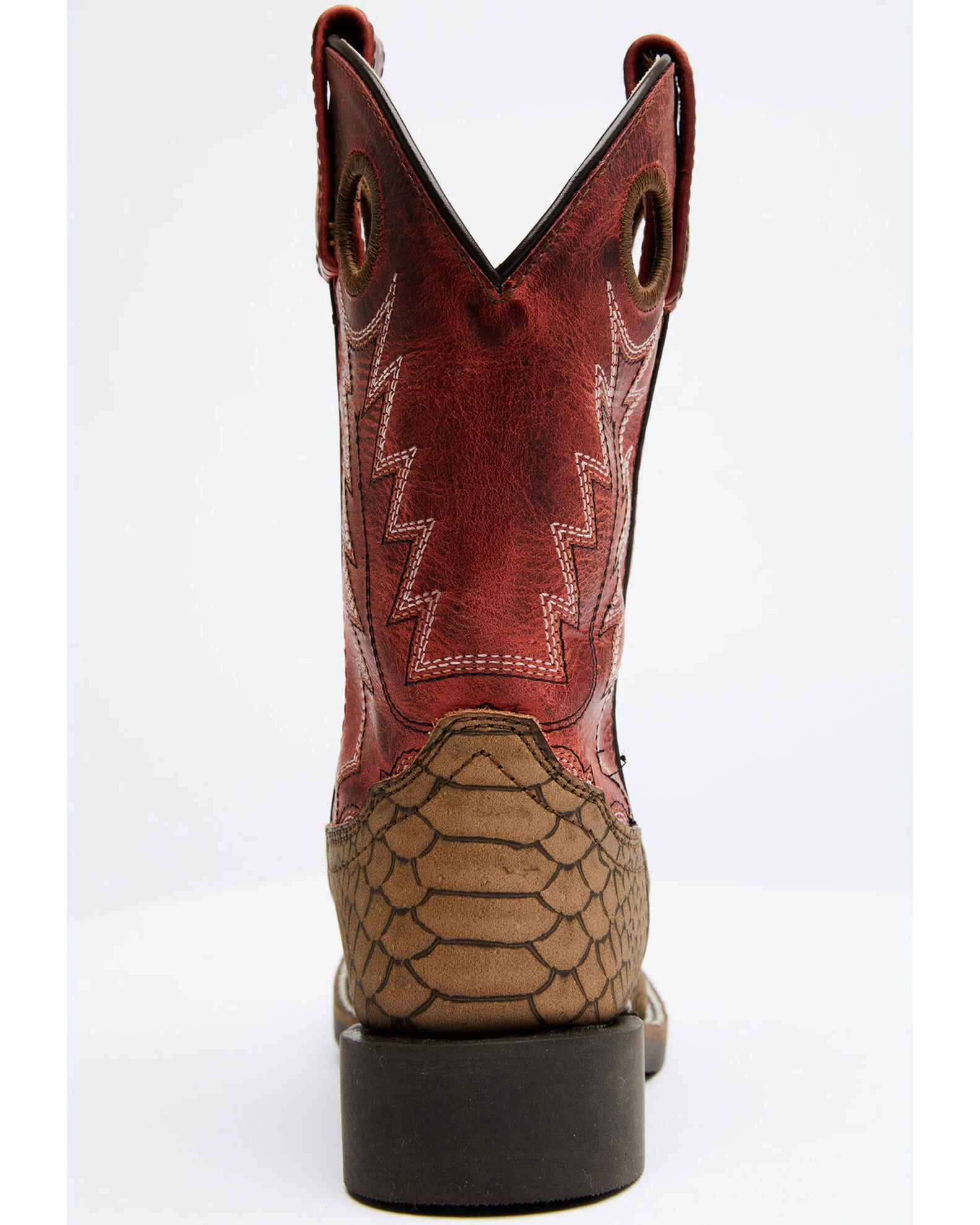 Cody James Boys' Reptile Print Western Boots - Broad Square Toe 5 Cody James Boys' Reptile Print Western Boots - Broad Square Toe - Image 5