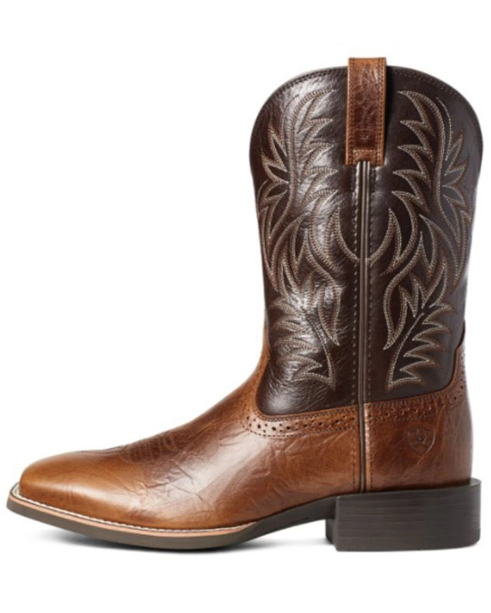 Ariat Men's Sport Western Performance Boots - Broad Square Toe 2 Ariat Men's Sport Western Performance Boots - Broad Square Toe - Image 2