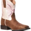 Ariat Girls' Double Kicker Western Boots - Broad Square Toe