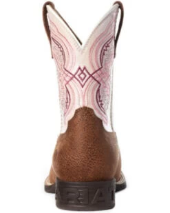 Ariat Girls' Double Kicker Western Boots - Broad Square Toe -Cowboy Pradise 2000331670 280 P3