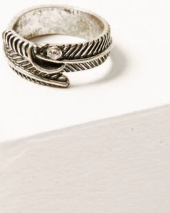 Shyanne Women's Silver & Turquoise Squash Blossom 5-piece Ring Set 9 Shyanne Women's Silver & Turquoise Squash Blossom 5-piece Ring Set -Cowboy Pradise 2000332010 040 P4