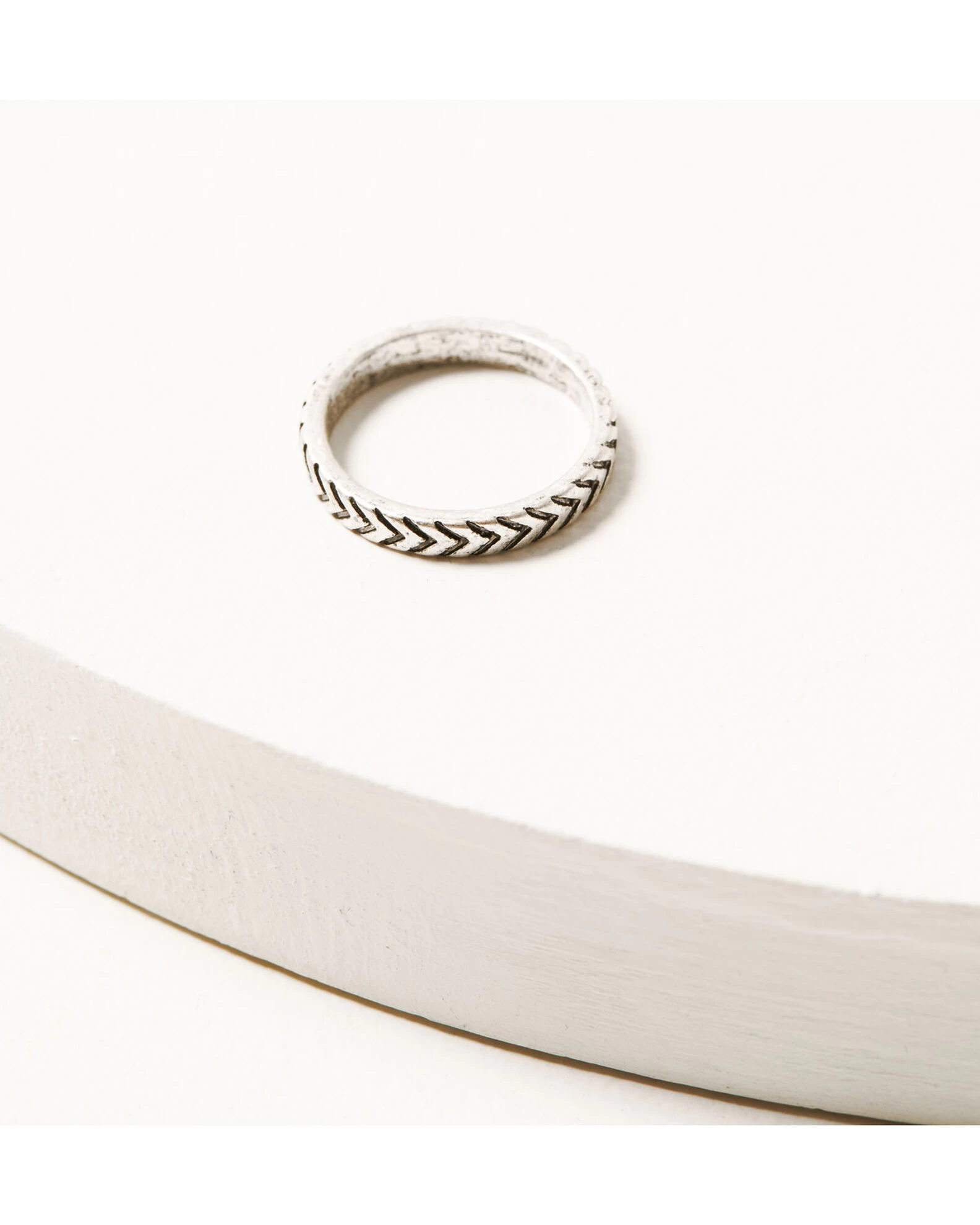 Shyanne Women's Silver & Turquoise Squash Blossom 5-piece Ring Set 5 Shyanne Women's Silver & Turquoise Squash Blossom 5-piece Ring Set - Image 5