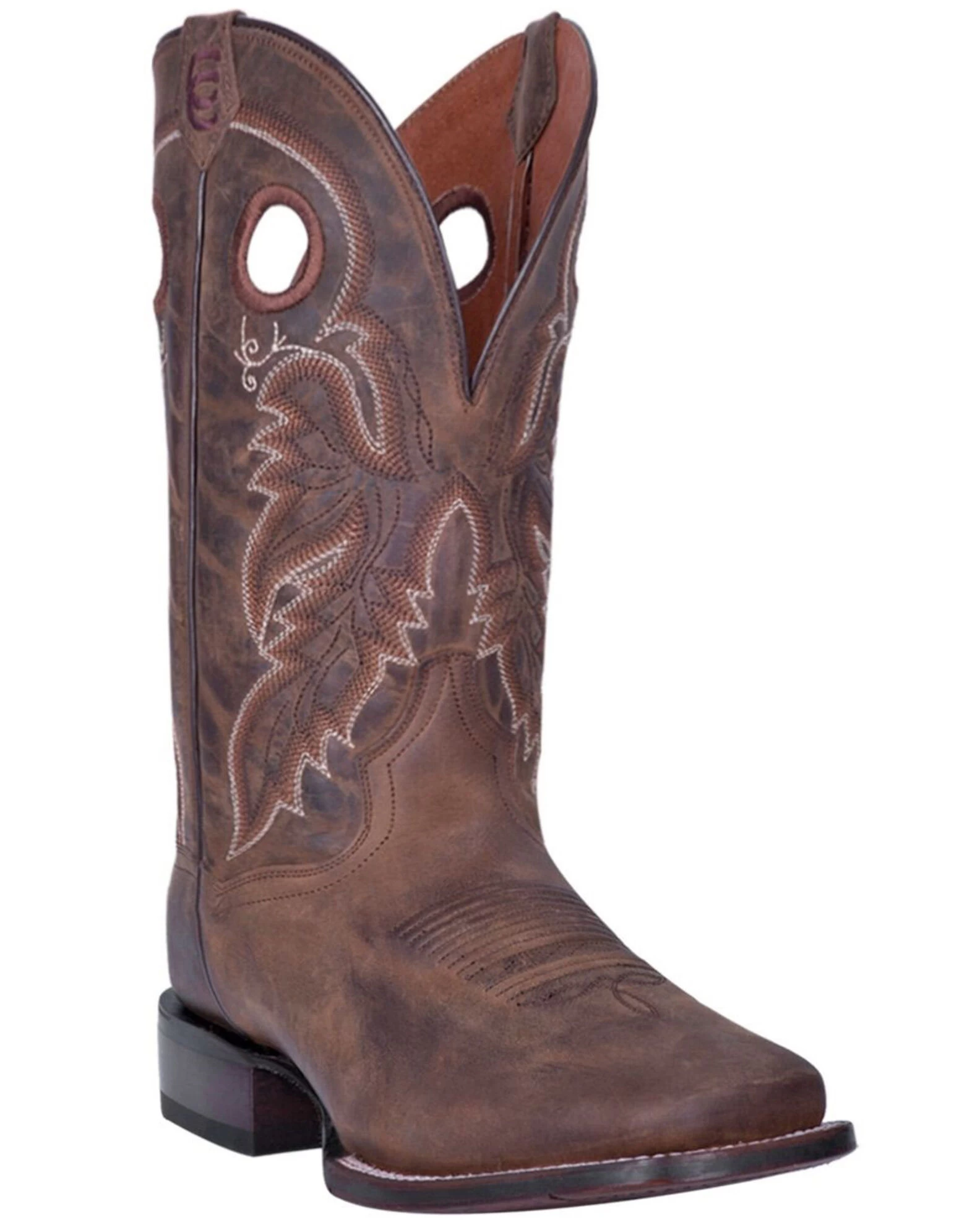 Dan Post Men's Abram Western Performance Boots - Broad Square Toe 1 Dan Post Men's Abram Western Performance Boots - Broad Square Toe