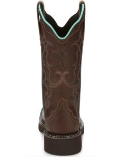 Justin Women's Raya Western Boots - Square Toe -Cowboy Pradise 2000335052 280 P5