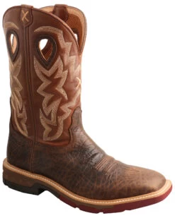 Twisted X Men's Waterproof Western Work Boots - Alloy Toe
