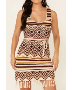 Idyllwind Women's Chilli Havana Nights Crochet Fringe Dress 6 Idyllwind Women's Chilli Havana Nights Crochet Fringe Dress -Cowboy Pradise 2000338282 641 P3