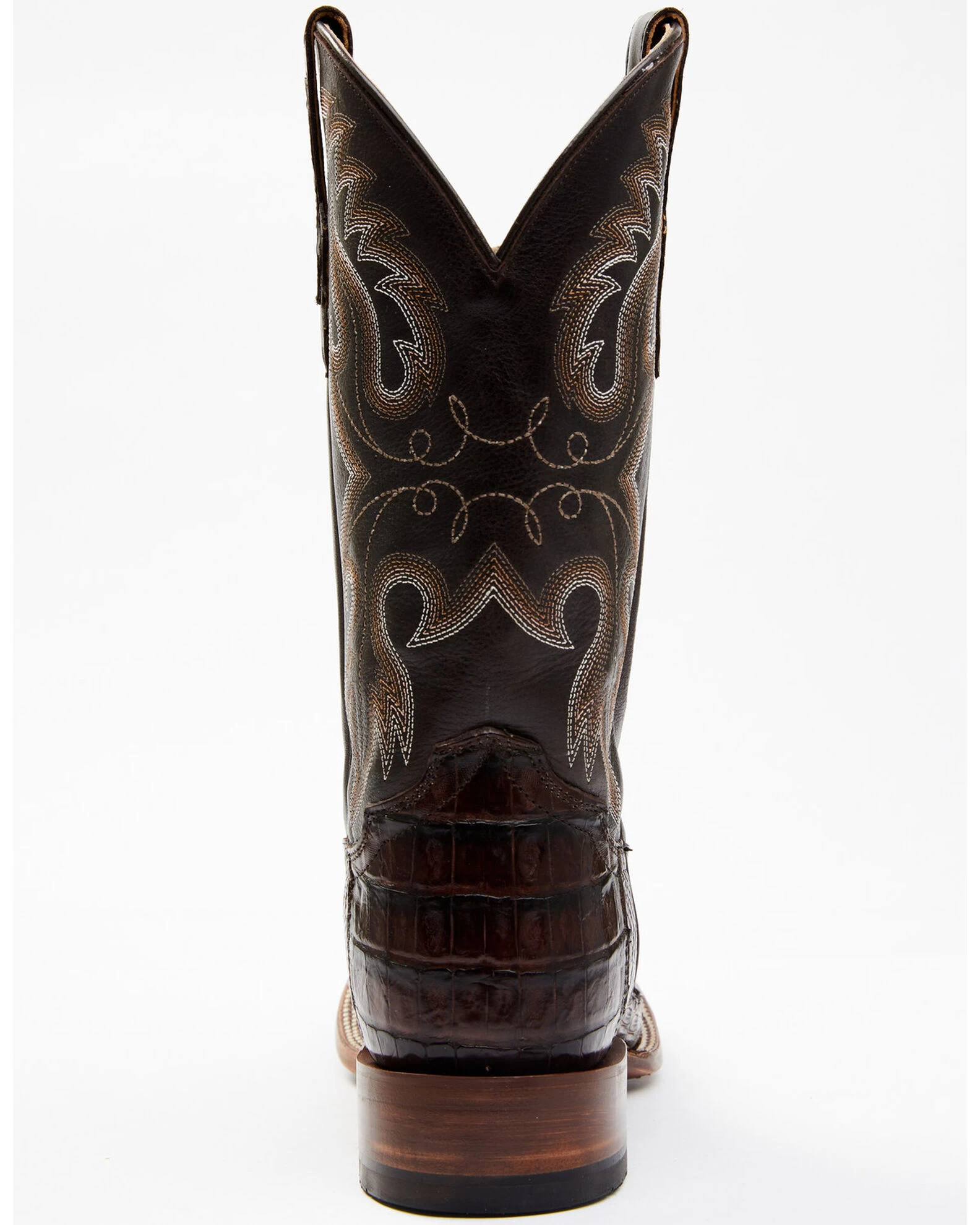 Cody James Men's Exotic Caiman Tail Skin Western Boots - Broad Square Toe 5 Cody James Men's Exotic Caiman Tail Skin Western Boots - Broad Square Toe - Image 5
