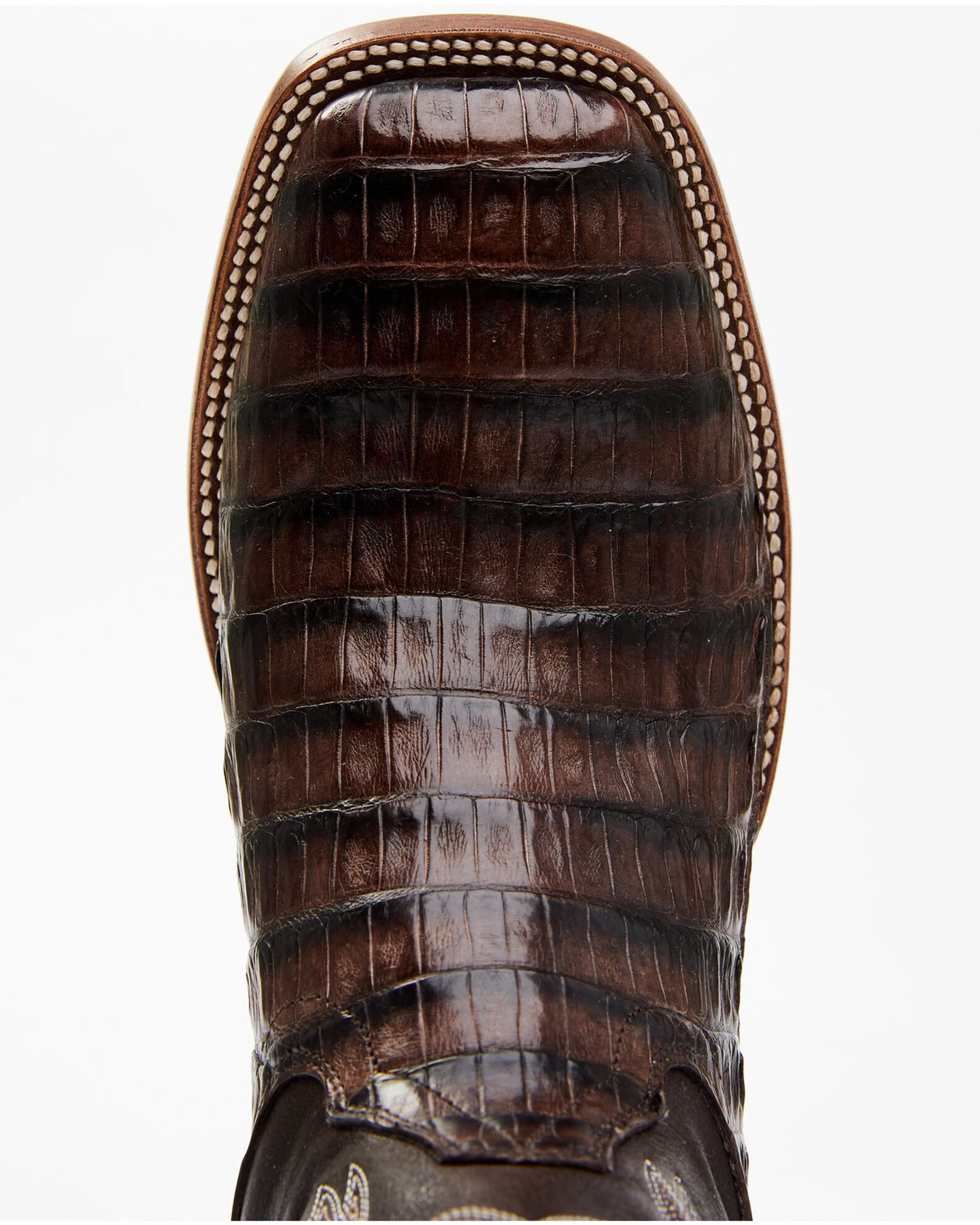 Cody James Men's Exotic Caiman Tail Skin Western Boots - Broad Square Toe 6 Cody James Men's Exotic Caiman Tail Skin Western Boots - Broad Square Toe - Image 6