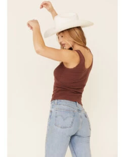 Bandit Brand Women's Hippie Heart Graphic Lace Trim Tank Top 9 Bandit Brand Women's Hippie Heart Graphic Lace Trim Tank Top -Cowboy Pradise 2000341512 220 P5