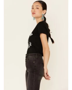 Bandit Brand Women's I Ain't Rich But Lord I'm Free Graphic Tee  -Cowboy Pradise 2000341514 001 P4