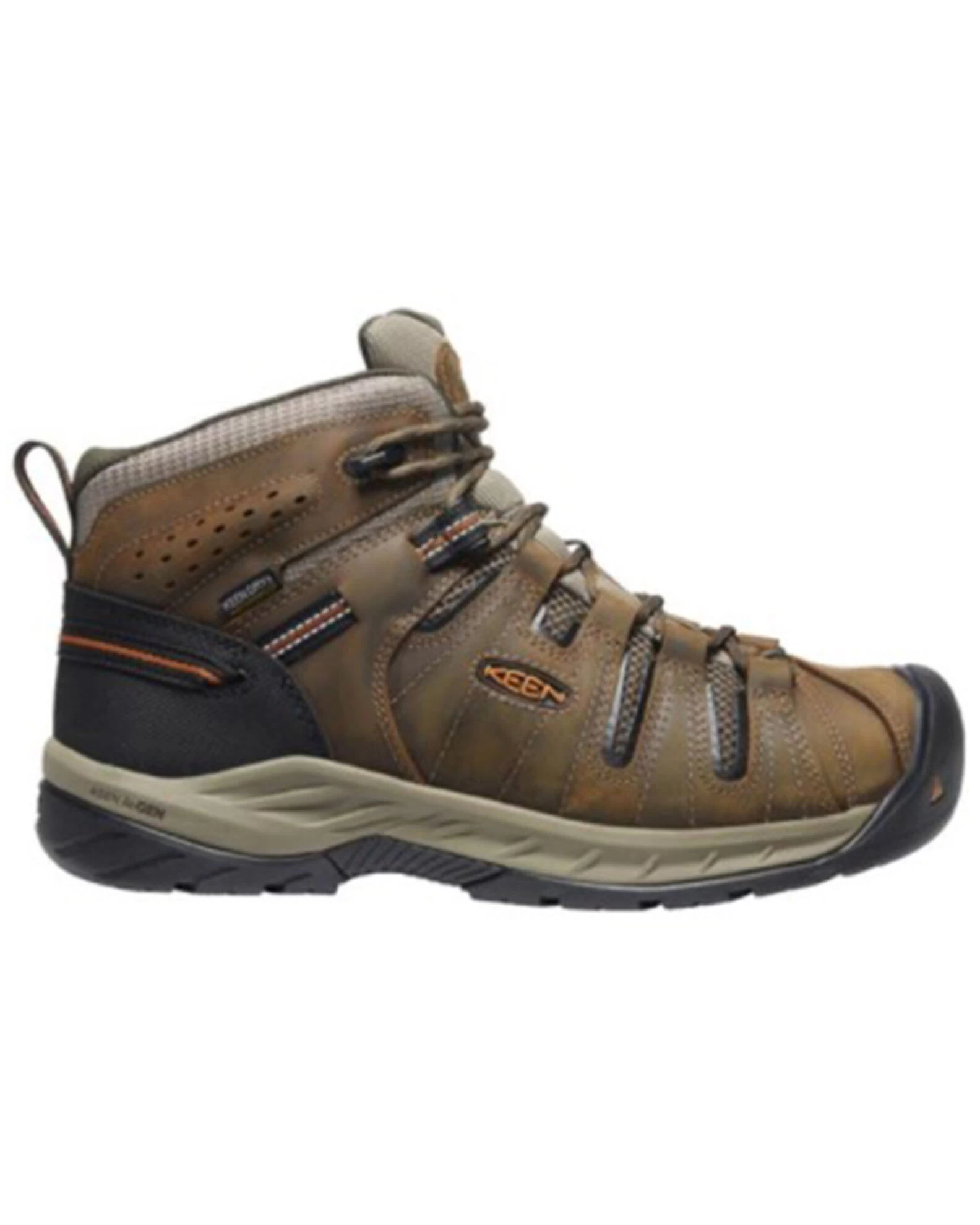 Keen Men's Cascade Flint II Waterproof Lace-Up Hiking Boot 2 Keen Men's Cascade Flint II Waterproof Lace-Up Hiking Boot - Image 2
